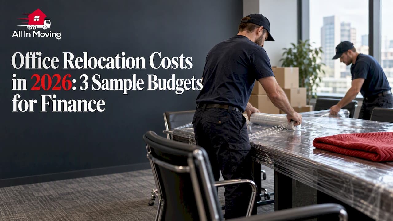 Office Relocation Costs in 2026: 3 Sample Budgets for Finance