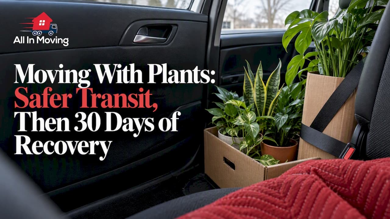 Moving With Plants: Safer Transit, Then 30 Days of Recovery