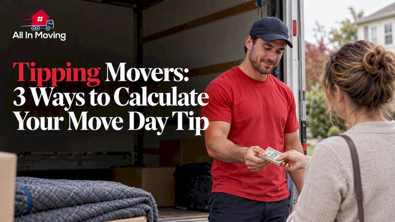 Tipping Movers: 3 Ways to Calculate Your Move Day Tip