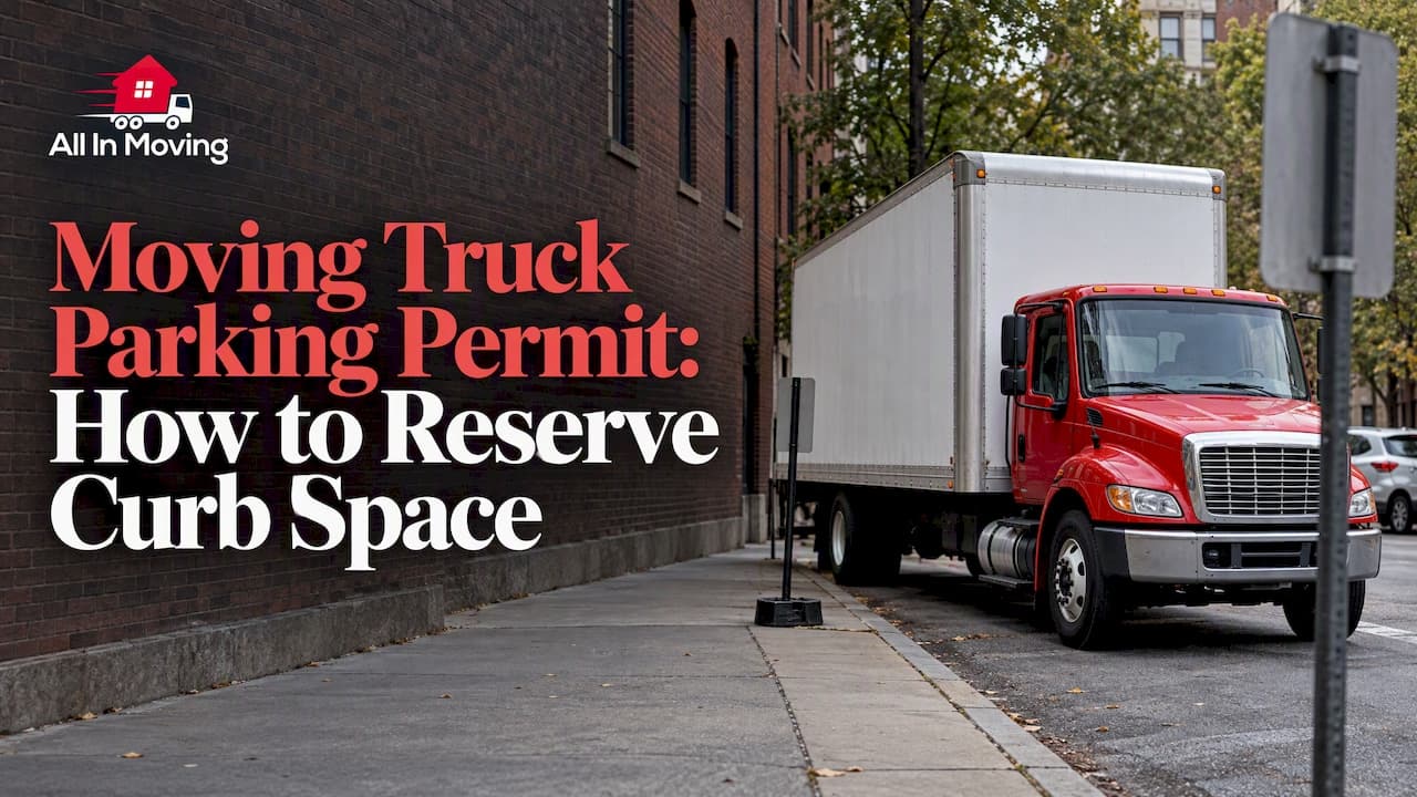 Moving Truck Parking Permit: How to Reserve Curb Space